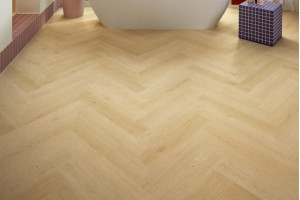 Ламінат Quick-Step Impressive Design Дуб імбир бежевий, 32 класс, фаска 4v, влагостійкий, 8*131*655 мм